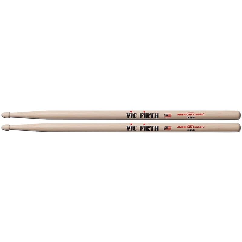 Vic Firth X55B American Classic Extreme Wood Tip Drum Sticks image 1