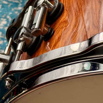 (CUSTOM-ORDERED) 14 x 6.5 Sonor SQ2 Mountain Burl Snare Drum (EARLY MODEL) image 6