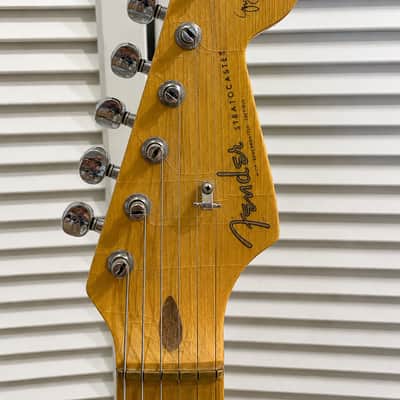 Fender Yngwie Malmsteen US Signature Stratocaster with Maple Fretboard 1988 - Sonic Blue image 5