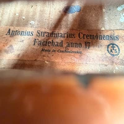 Antonius Stradivarius Cremonensis Faciebad anoo 1700s Vuillaume Bridge 3/4 Violin image 12