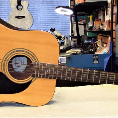 Epiphone DR-90 NA Acoustic Guitar Natural | Reverb