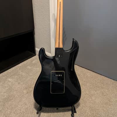 Fender Squier Strat Bullet 2016 - Gloss Black w/EMG Pick Ups image 5