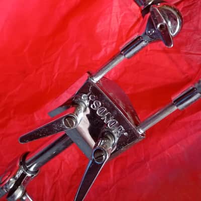 Vintage Sonor Heavy Duty Double Tom Stand (Phonic / Signature Era) 1980s - Made in Western Germany image 8