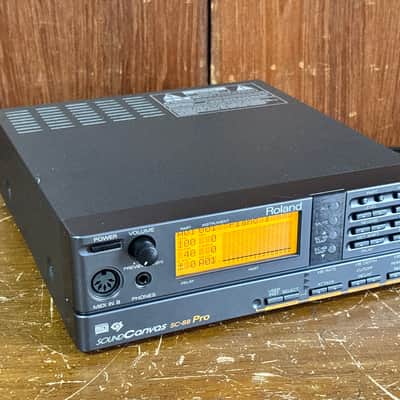 Roland SC-88pro SC88 Pro SOUND Canvas General MIDI sound modules New battery & tact switch