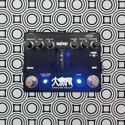 Delay and Tap Modulated Stomp box Analog Delay Guitar Pedal VacuumTube Analog 1s image 1