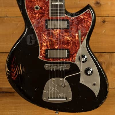 Novo Custom Series Serus J | Bull Black over '64 3-Tone Sunburst image 5
