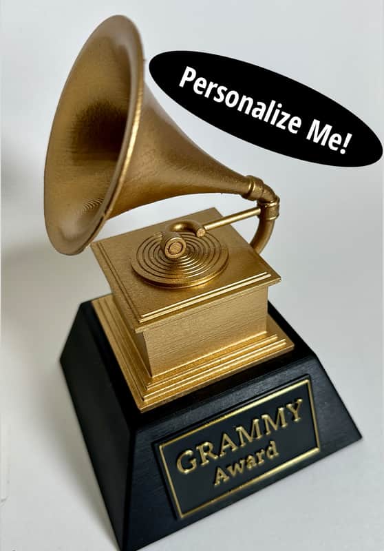 Personalized Grammy Award Replica - Gramophone Statue image 1