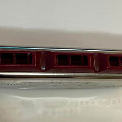 Hohner Rhythm and Blues C1 Harmonica with case and instruction booklet 1960's image 5
