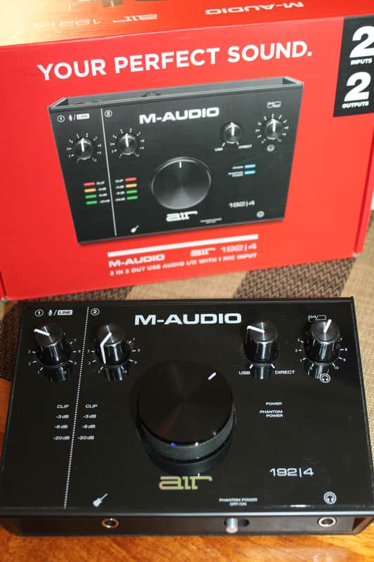 M-Audio AIR 192|4 USB Audio Interface | Reverb