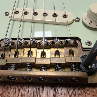 ESP SE Stratocaster Custom 80s Natural Mahogany Body USA Kent Armstrong Vintage American DiMarzio Pickup Brass Kahler Bridge Gotoh Switch MIJ Japan UK Fender Super Strat Parts Guitar Partscaster image 4