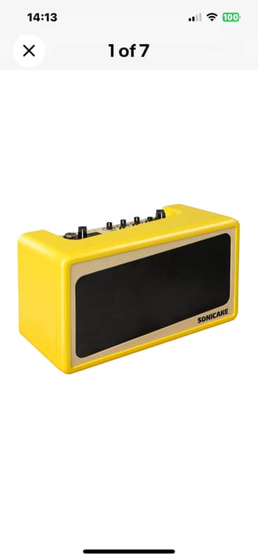 SONICAKE qrm50 like new - Yellow image 1