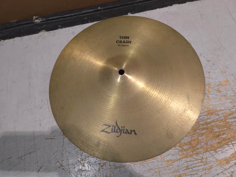 Zildjian 14" A Series Thin Crash Cymbal 1982 - 2006 - Traditional image 1