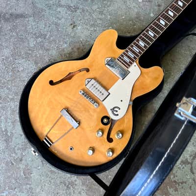 MIK Epiphone Casino 2000’s - Natural peerless Korea original vintage MOT image 5