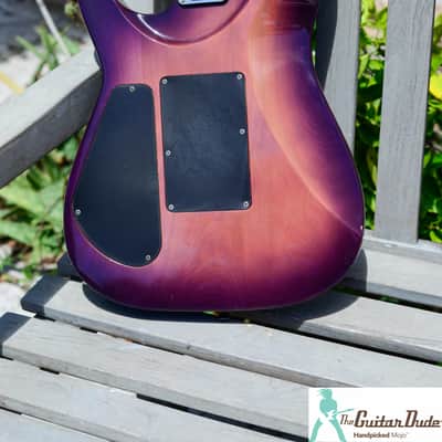 1992 Charvel Jackson CDS-075-SSH STVB (See Through Violet Blue