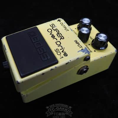 BOSS SD-1 SUPER Over Drive (JAPAN/JRC4558DD) | Reverb