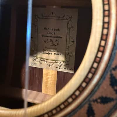 Moonseok Choi "Nomad" Spruce/African Rosewood Classical Guitar image 3