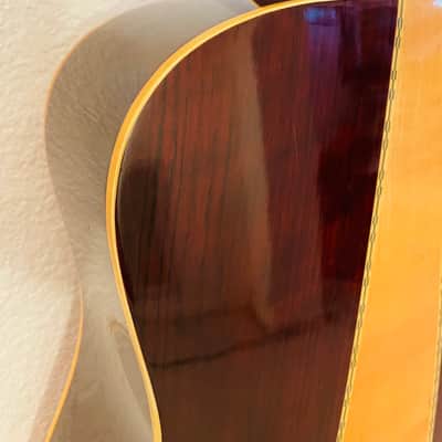 Hohner HG-06 Dreadnought Acoustic Guitar Made By Morris MIJ 1970’s - Gloss Natural image 15