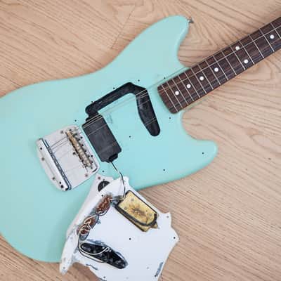 1996 Fender Kurt Cobain Mustang MG69 Electric Guitar Sonic Blue