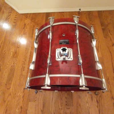 Yamaha Vintage Club Custom 22 X 16 Bass Drum, Made In Japan Top Line Drum !y image 2