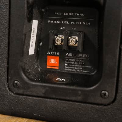 JBL AC16 Ultra Compact 6" 2-Way Loudspeaker (PAIR) CG013H0 image 9