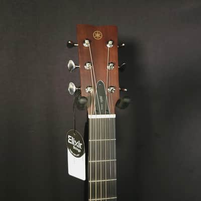 Yamaha FS5 GL Gloss Red Label Acoustic Guitar w/Hard Shell Case image 6