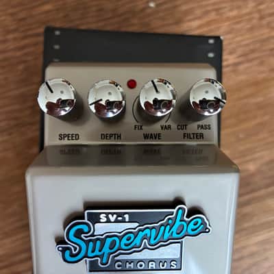 Marshall SV-1 Supervibe Chorus Vibrato Pedal 2004 - Silver image 2