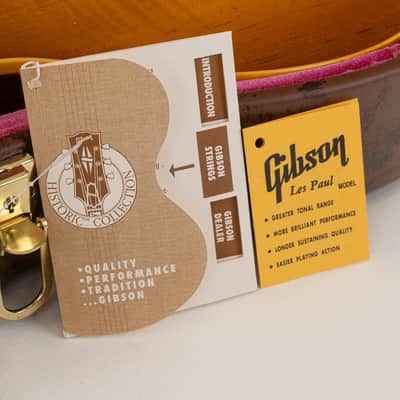 Gibson Custom Shop 1959 Les Paul Standard Reissue VOS Electric Guitar, Rosewood Fingerboard, Dirty Lemon image 20