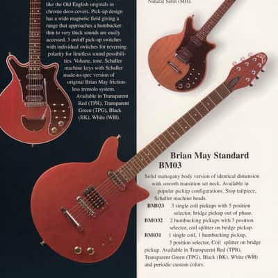 1994 Guild BM-02 Brian May Special Natural Finish Original Hard Shell Case BHM02 BM01 **RARE** image 15