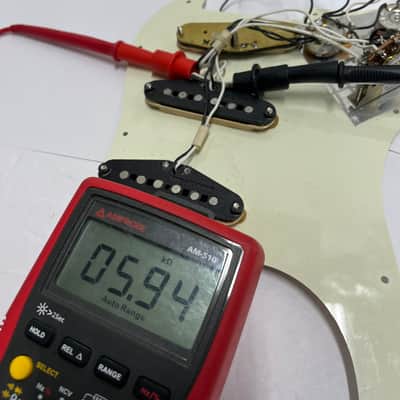 Fender Stratocaster Pre-wired Pickguard American Standard Strat Single-Coil Pickups 016730 NECK & MIDDLE and GFS BRIDGE PU for Electric Guitar Fully Loaded Set USA CTS Knobs Switch Wiring Custom 51993 image 10