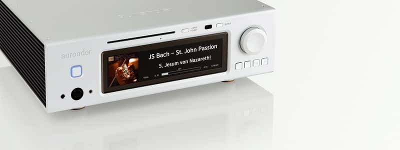 AURENDER A30 - 10 Tb Caching Music Server / Streamer / Player / CD ripper / MQA Decoder Dac / Headph. Amp.
