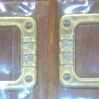 Gretsch® HS Filtertron Gold Bridge & Neck Pickup Set~Bezels Included~Japan~Brand New image 4