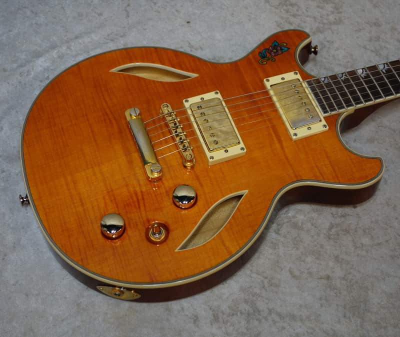 Dean Del Sol electric guitar in natural finish image 1