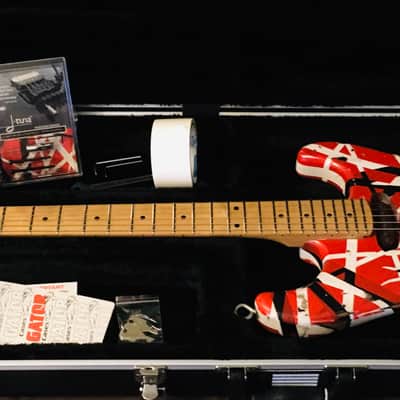 Custom Van Halen 1982 Frankenstrat EVH Frankenstein replica image 10