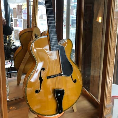 Danche Guitars DZ 57 Archtop Jazz Guitar 2014 Transparent Natural image 1