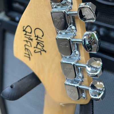Fender Chris Shiflett Artist Series Signature Telecaster Deluxe 2016 - Present - Shoreline Gold image 9