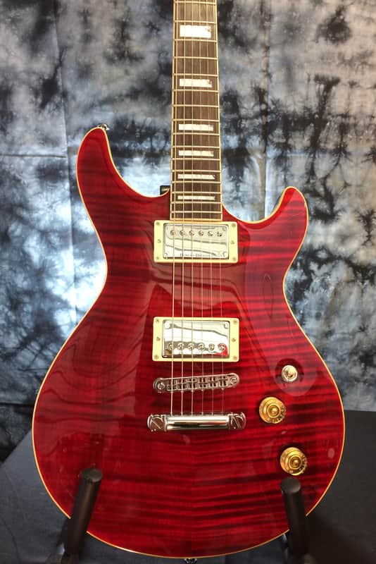 Cort M600 Black Cherry Flame Maple Top w/ HB102 Duncan Designed