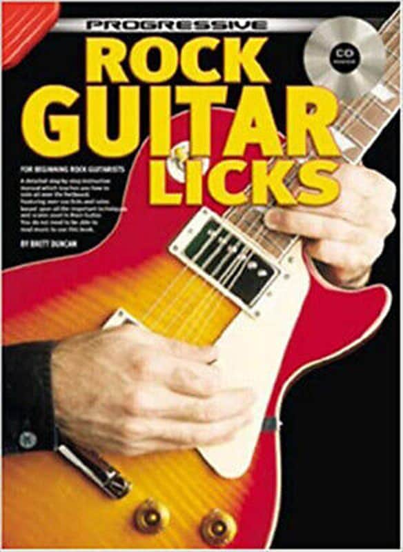 Learn How To Play Guitar - Rock Licks for Guitar - TAB Tutor Music Book & CD K4 image 1