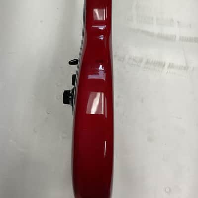 Fender Noventa Stratocaster 2021 Crimson Red Transparent image 10