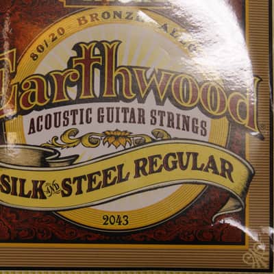 Ernie Ball 2043 Earthwood silk & steel soft guitar strings 11-52 image 1