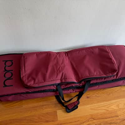 Nord Stage 4 88-Key Soft Case with Wheels 2024 - Red image 1