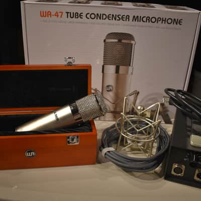 Warm Audio WA-47 Large Diaphragm Multipattern Tube Condenser Microphone 2018 - Present - Nickel image 1