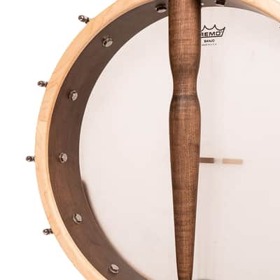 Gold Tone HM-100/L High Moon Hand-Crafted Mahogany Neck 5-String Openback Banjo w/Hard Case For Left Hand Player image 7
