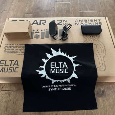 ELTA Music Solar 42N MK.III Ambient Machine - Black - Complete w/ Box & Accessories image 4
