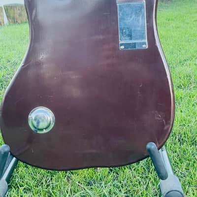 John Hiatt owned , 1960ies, Silvertone with built-in amp image 4
