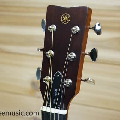 Yamaha FGX3 Red Label Dreadnought Acoustic-Electric Guitar - Natural image 14