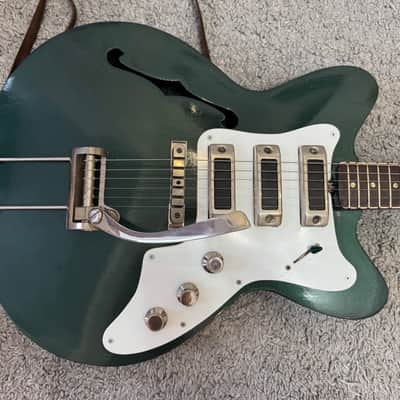 Jolana Special Tornado 1970 Vintage Czechoslovakia Gibson ES-335 Hollowbody Restored Blues Jazz Semi-hollow electric guitar image 4
