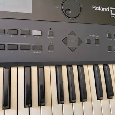Roland DJ-70 - 1992 Digital Sampling Keyboard Scratch Wheel imagen 6