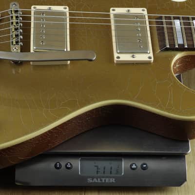 Vanquish Guitars The Heritage Custom 10th Anniversary Goldtop Light Aged ~ Secondhand image 13