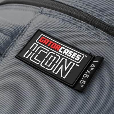Gator Icon Snare Drum Bag 14x5.5 Gray image 6
