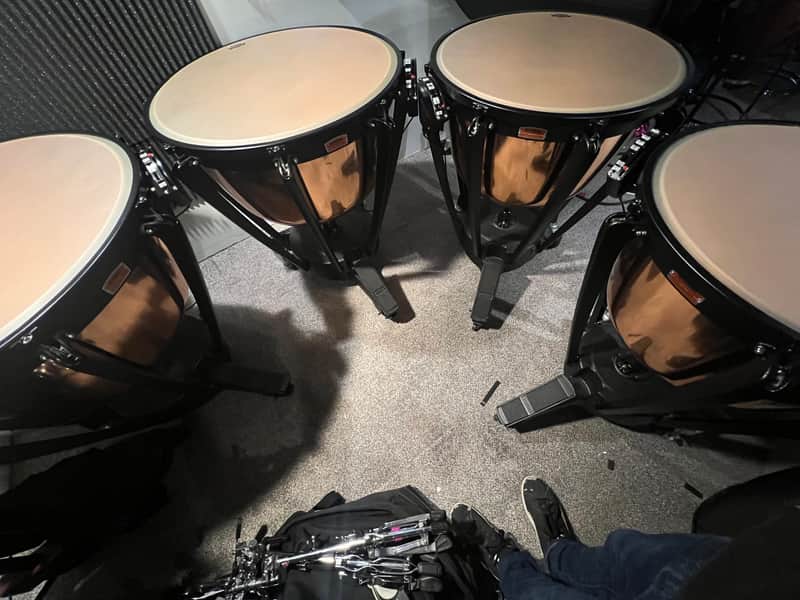 Yamaha Concert Timpani 23/26/29/32 - Smooth Copper image 1